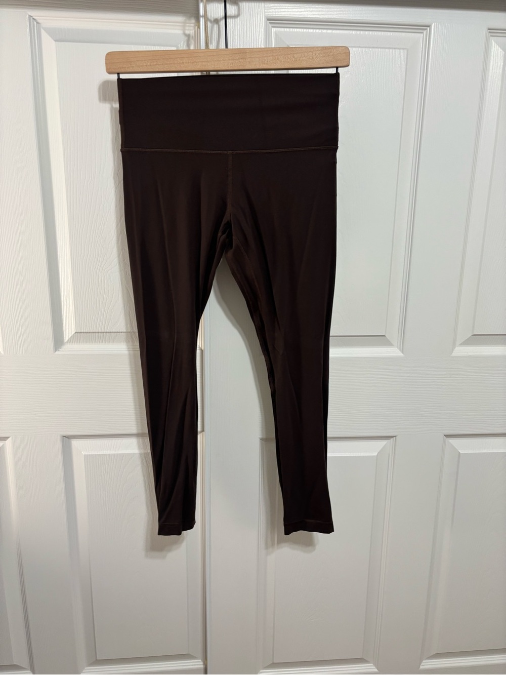 Dark brown Lululemon Align High rise